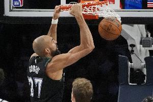 戈贝尔：防守会在季后赛升级 掘金很强若打得不够饥渴就毫无机会