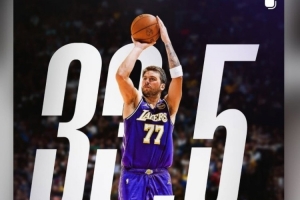 场均33.5分！东契奇更新社媒 晒出其荣膺赛季得分王海报