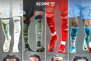 穿搭细节控！Score90：奥利塞所穿球鞋颜色总是与球衣颜色相匹配