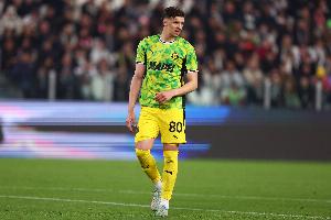 罗马诺：国米和23岁萨索洛中卫穆哈雷莫维奇接近达成个人协议