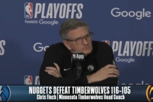 【完整版】芬奇：我们投篮选择可以更好 想防死约基奇是不可能的