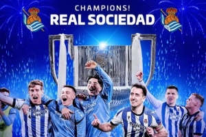 国王杯历史夺冠榜：巴萨、毕巴、皇马分列前三 马竞10次、皇社4次