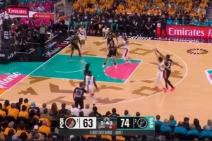 全靠你了！阿夫迪亚借掩护三分再中 率队苦苦支撑