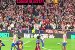 尽管巴萨输球，亚马尔主动找队友们致意并给予支持！