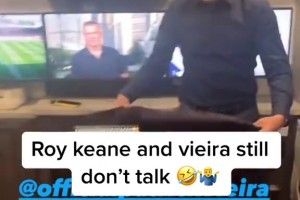 节目效果！名场面：没头脑维埃拉和不高兴基恩！