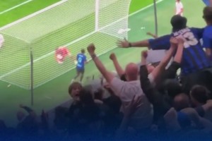 稳定军心！现场视角再看小图拉姆和巴雷拉为国米打开胜利之门