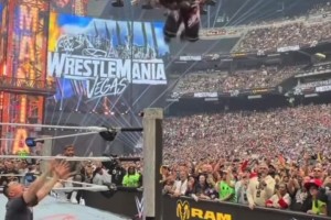 甲亢哥参加WWE！虽然知道是演的，但这是真摔啊