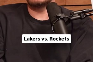 白巧克力赛前预测：湖人用5场比赛搞定火箭，我只认勒布朗！