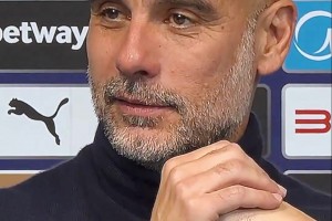 顶级嘲讽！瓜迪奥拉：我们是英超首支角球冲撞门将犯规的球队